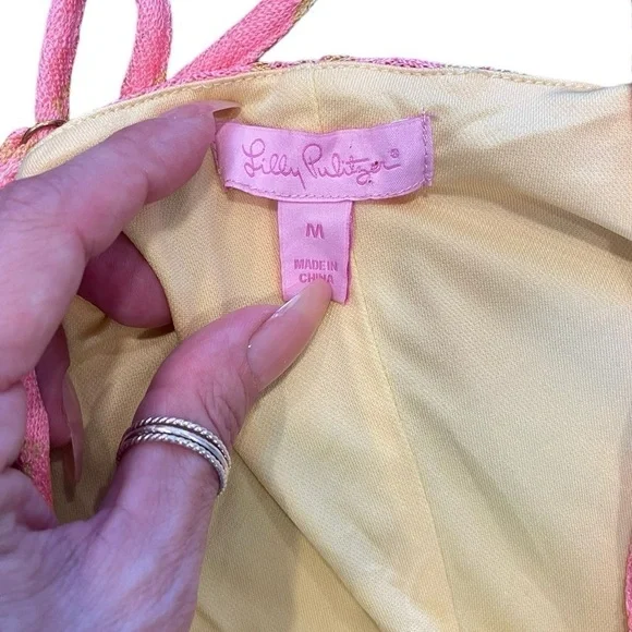 Lilly Pulitzer - Multicolor Zig Zag sleeveless Mini Dress Size Medium - Picture 11 of 15